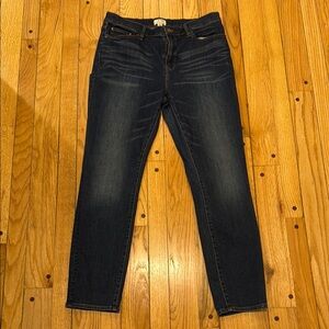 J. Crew Blue Straight Leg Jeans Classic Denim Style